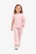 Floral Print Kids Co - ord Set– Premium China Cotton Jersey Soft Wear - Raab.pk