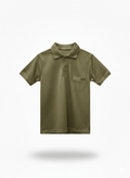 Kids Popcorn Fabric Polo T-Shirt – Soft & Stylish - Raab.pk