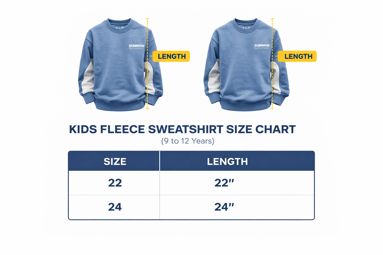Kids Premium Fleece Sweatshirt – SUMWON - Raab.pk