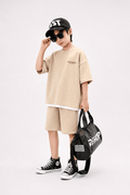 Kids Summer Streetwear Set – California Printed T-Shirt & Shorts - Raab.pk