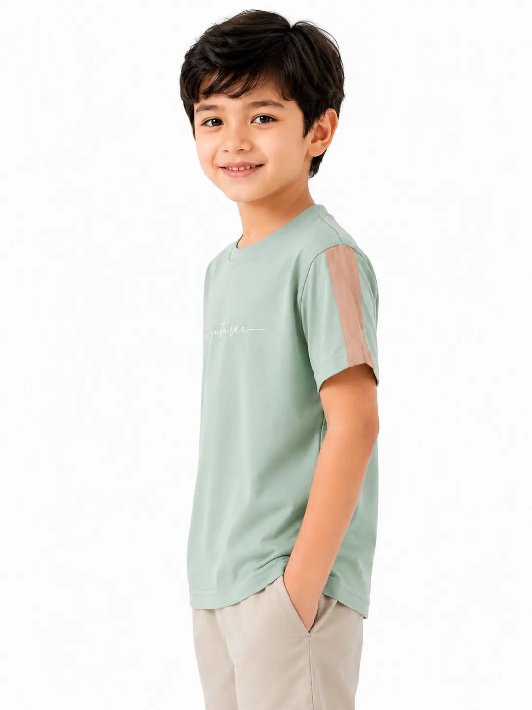 Pack of 2 Boys Drop Shoulder T-Shirts (1 to 15 Years) – Trendy Kids Casual Tees - Raab.pk