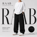 Raab Kids Black Terry Trouser (3-15 Years) - Front Line Design, Premium Summer Fabric