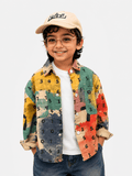 RAAB Kids Multicolor Printed Casual Shirt for Boys – Premium Full Sleeve Fashion Shirt (1–15 Years) - Raab.pk
