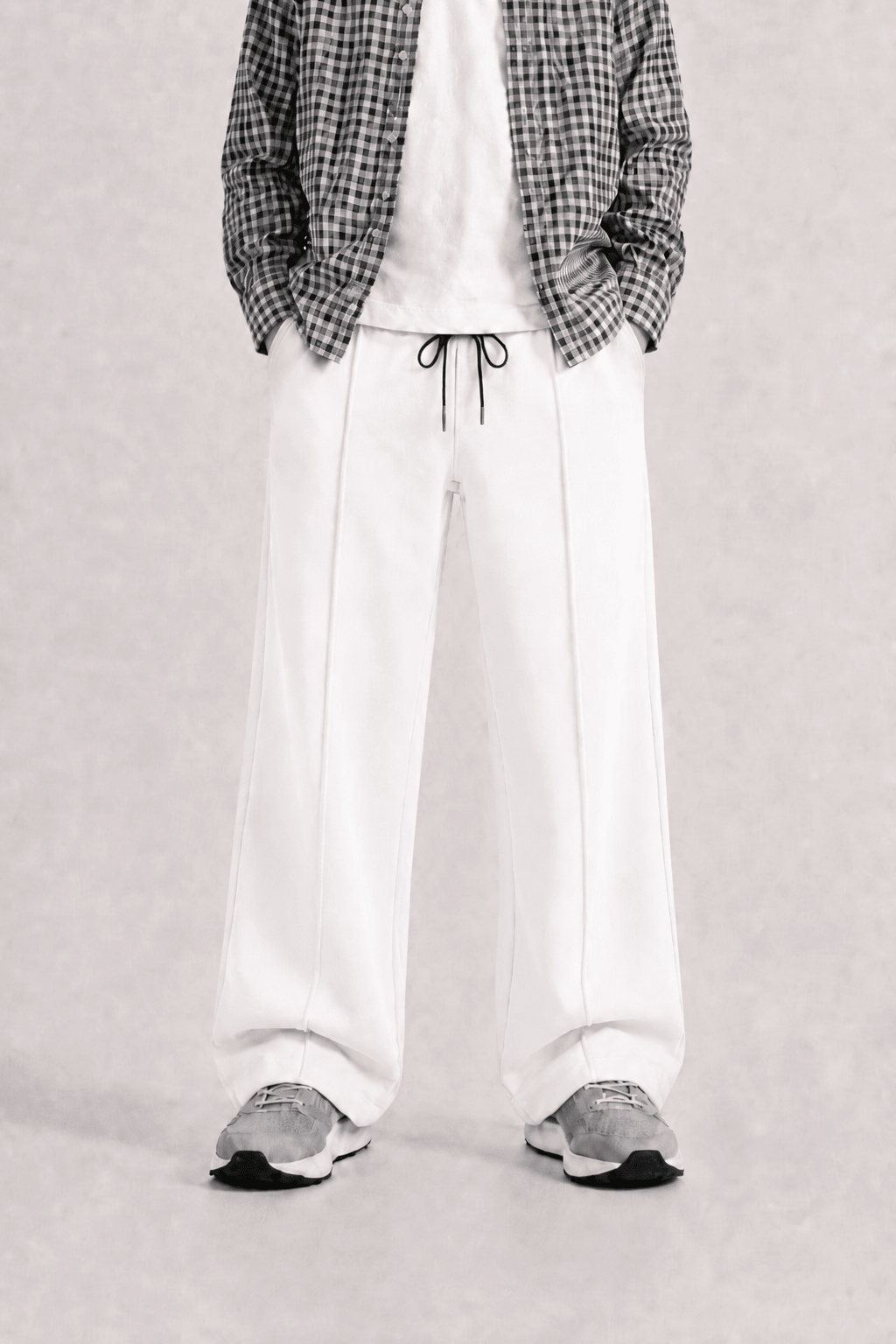 Raab Kids White Terry Trouser (3 - 12 Years) - Premium Stretch Fabric, Comfortable & Stylish - Raab.pk