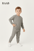 RAAB LA California Embossed Logo Sweatshirt Fleece Tracksuit - Raab.pk