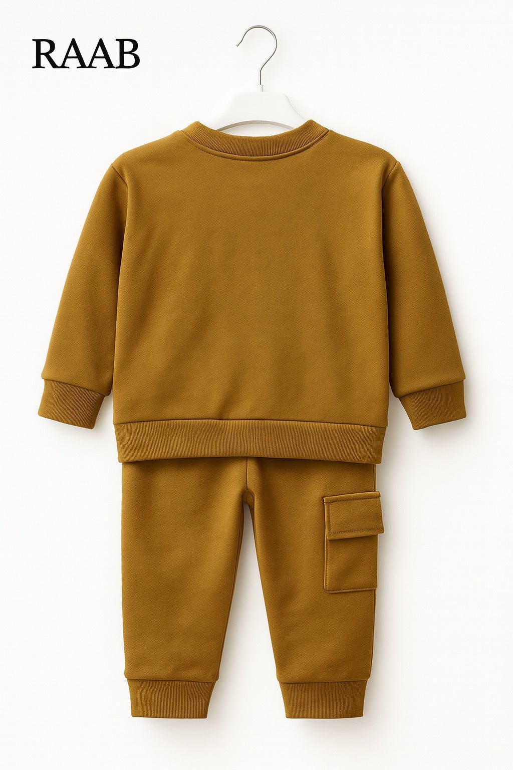 RAAB Signature Mustard Winter Set | Cozy Fleece – LOS ANGELES CALIFORNIA - Raab.pk