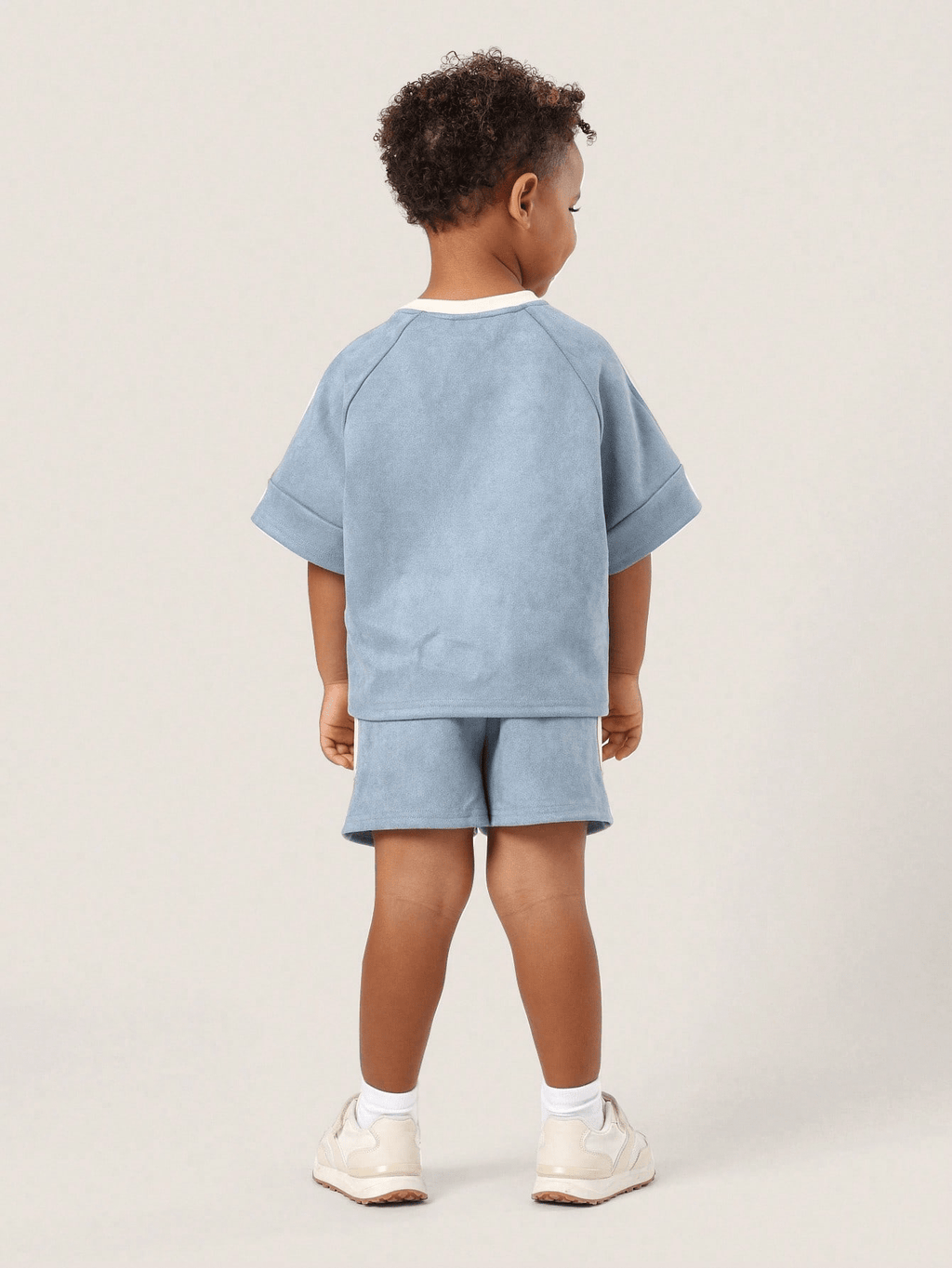 The Club Luxury Monte Carlo Designer Drop Shoulder Co - Ord Set Boys Two - Piece Kids Premium Tracksuit - Raab.pk
